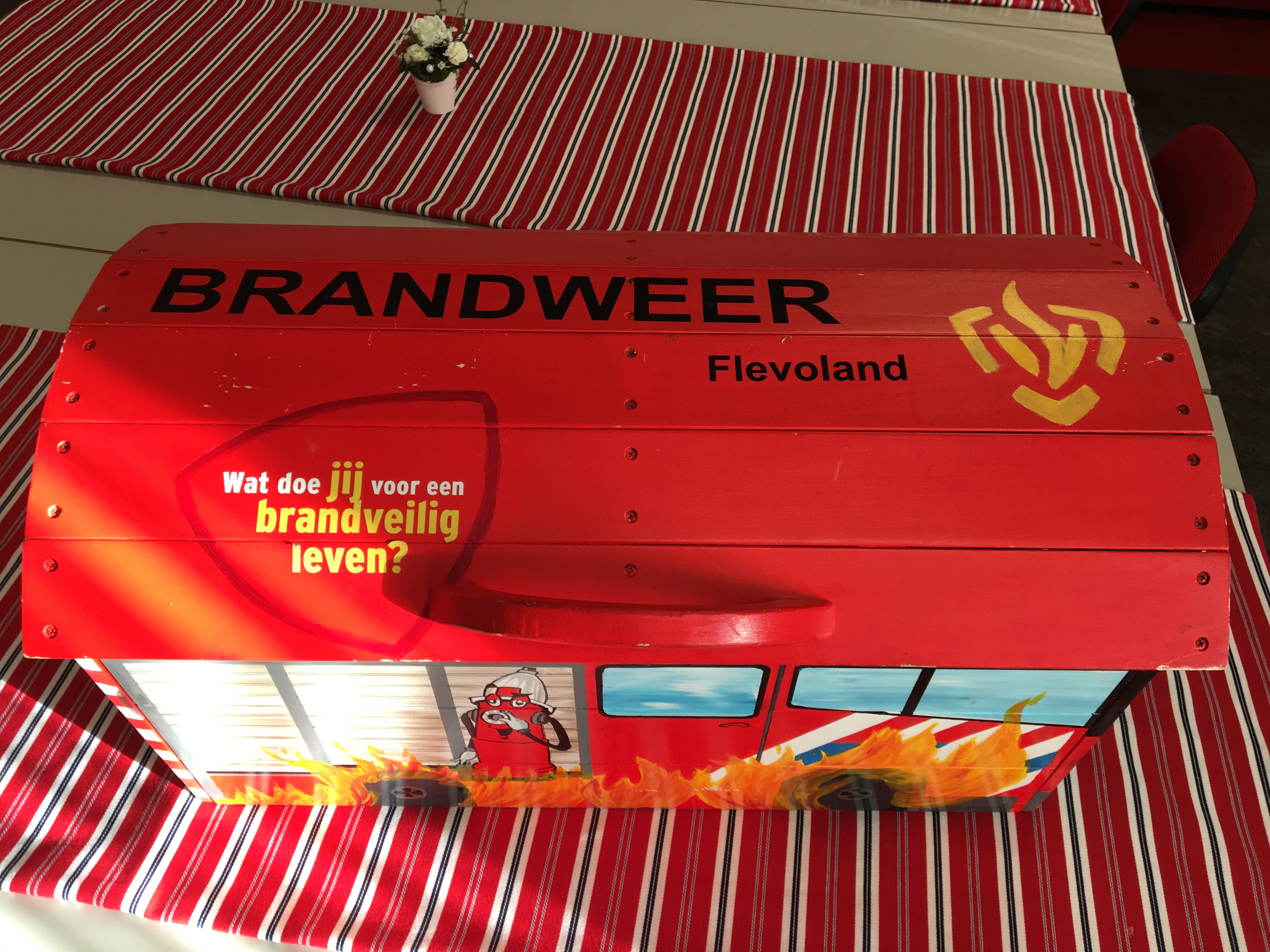 Contact met de brandweer